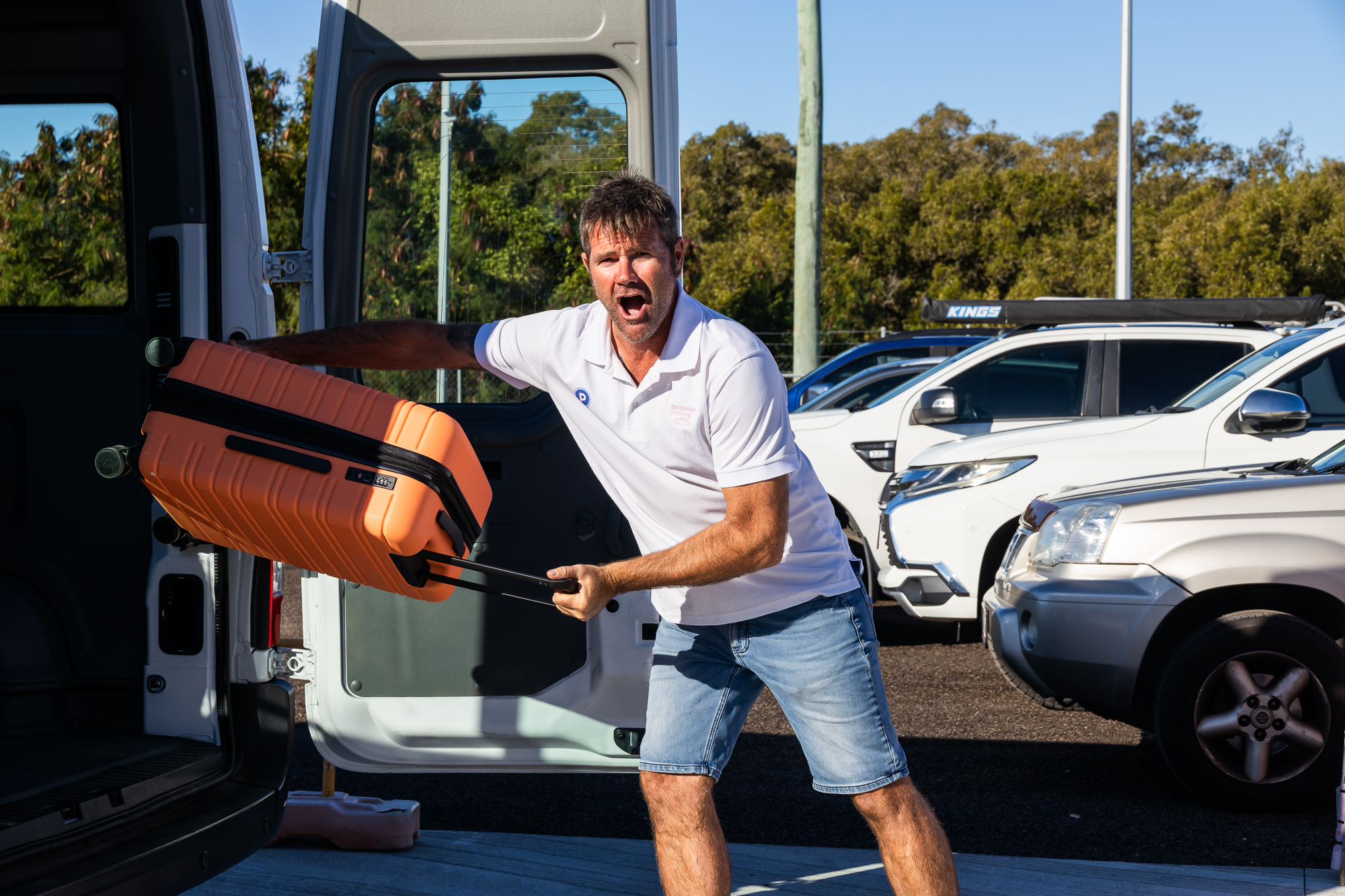 The Sovereign Parking team at Brisbane International Cruise Terminal